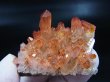 画像1: スウェーデン産ヘマタイト（タンジェリン）水晶クラスター 25.1g
