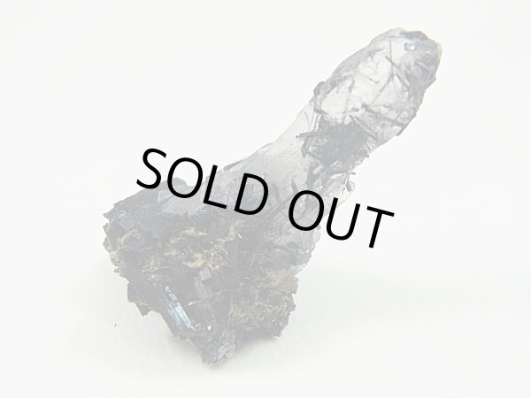 画像1: 広西チワン族自治区産インターフェレンス（ブラックトルマリン）水晶 9.9g