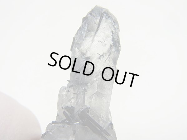 画像2: 広西チワン族自治区産インターフェレンス（ブラックトルマリン）水晶 9.9g