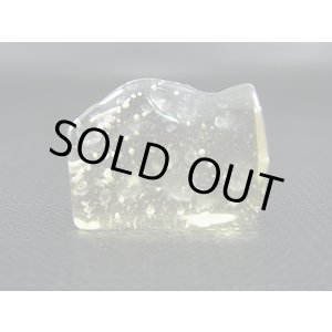 画像: ジュエリー品質:リビアングラス研磨原石(クリストバライト入り) 4.9g