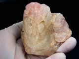 画像: 福島県桜石山産ローズクォーツ（紅石英）原石 121.1g