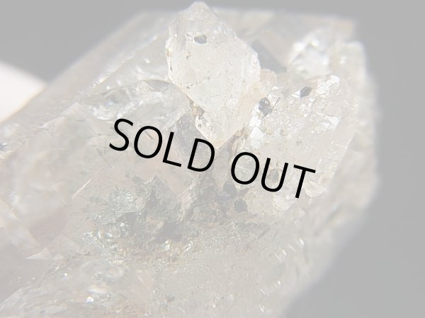 画像2: インド・マニハール産アナテース付き水晶（多連晶） 18.0g