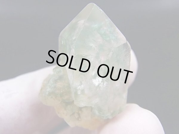 画像1: ブラジル・ミナスジェライス州産バーストクローライトイン水晶 16.4g