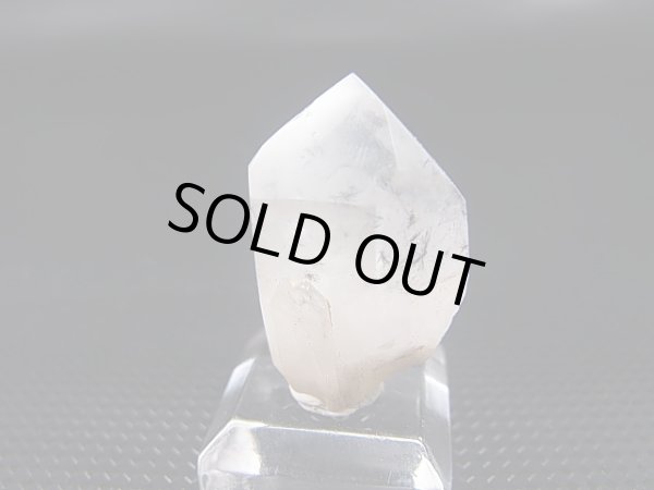 画像2: マダガスカル産ホーランダイトインキャンドルクオーツ（錐面研磨） 5.8g