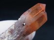 画像2: 南アフリカ・オレンジリバー産アナテース付レッドヘマタイト水晶（タントリックツイン） 18.8g