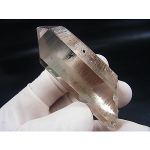 画像: ノルウェー産ライトスモーキー水晶ポイント（アナテース付） 42.6g