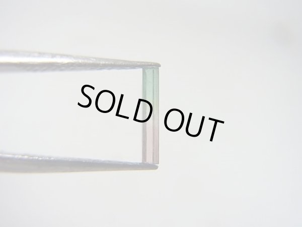 画像2: ブラジル産バイカラートルマリン（ピンク/グリーン）柱状結晶 0.1カラット