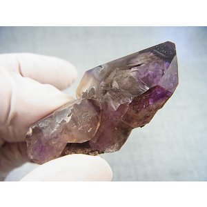 画像: ジンバブエ産シャンガーンアメジスト原石（水入り/エレスチャル/セプター） 37.9g