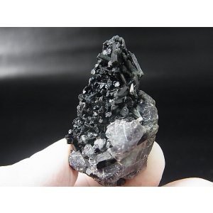 画像: ナミビア・エロンゴ産フローライト＆ジェムソナイト原石 28.7g