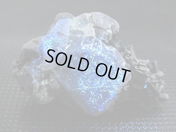 画像2: ナミビア・エロンゴ産フローライト＆ジェムソナイト原石 28.7g