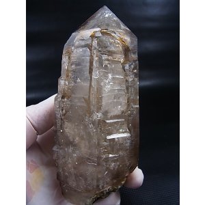 画像: キャビネットサイズ：ブラジル・ディアマンティーナ産スケルタル水晶 442.8g