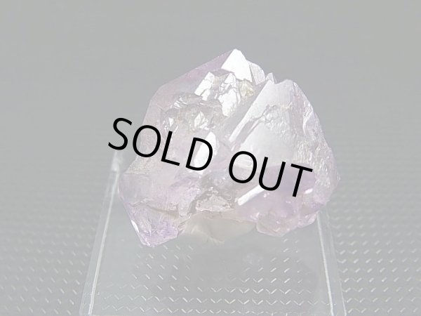 画像1: インド・カルール産アメジスト原石（ＤＴ） 10.2g