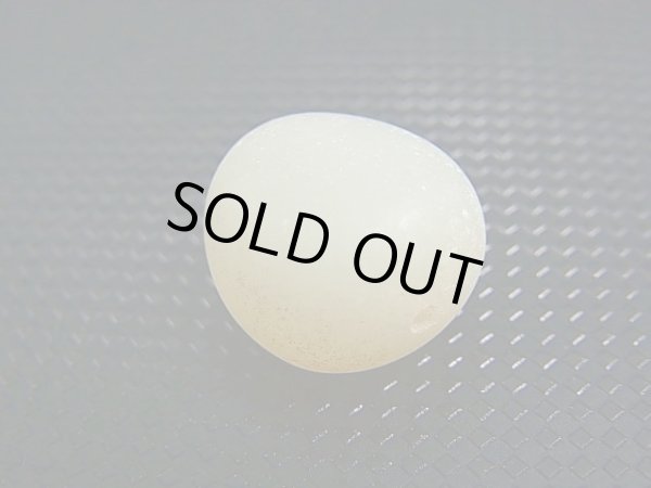 画像1: 和田玉（ホータンぎょく）「羊脂白玉」オリジナルビーズ 約15.5×14×10.5mm