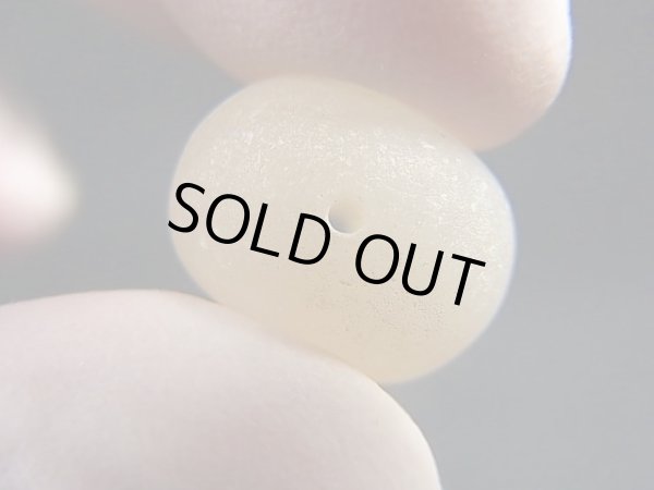 画像2: 和田玉（ホータンぎょく）「羊脂白玉」オリジナルビーズ 約15.5×14×10.5mm