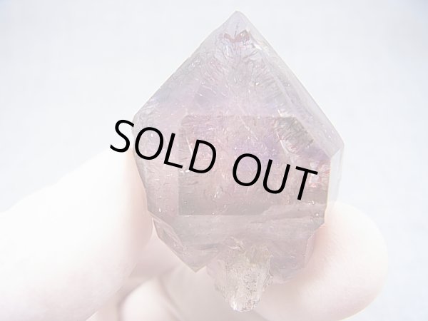 画像1: ジンバブエ産シャンガーンアメジスト原石（エレスチャル/セプター） 34.3g