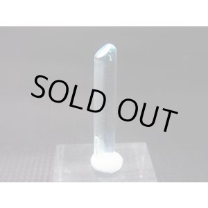 画像: ジェムグレード宝石需要品質：ベトナム産アクアマリン柱状結晶原石（レインボー入り） 2.8カラット