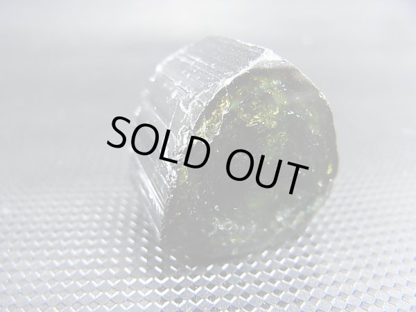 画像2: ナミビア・エロンゴ産ブラックトルマリン（1面研磨） 96.6カラット