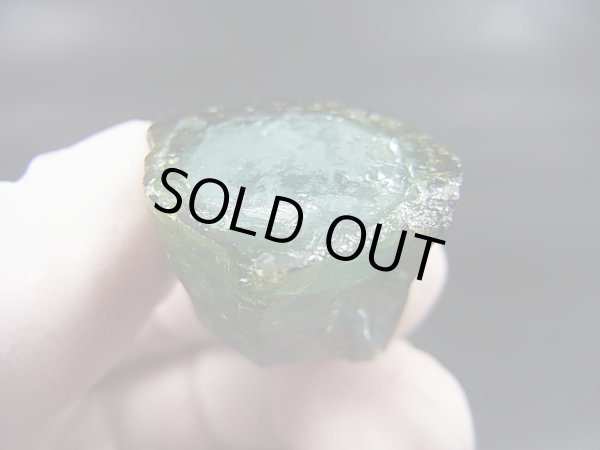 画像1: ナミビア・エロンゴ産ブルーグリーントルマリン（研磨面あり） 68.3カラット