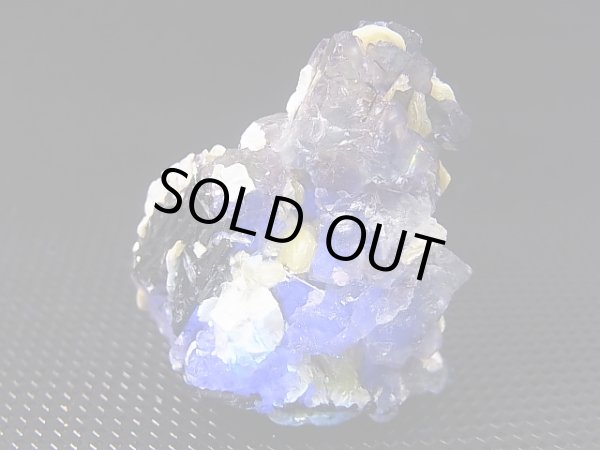 画像2: ナミビア・エロンゴ産フローライト＆ショール＆モスコバイト原石 19.5g