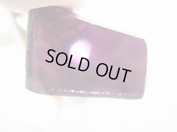 画像2: 飯盛ラボストーン（IL-stone）「アメジストバイオレットカラー」ガラス原石 37.0カラット