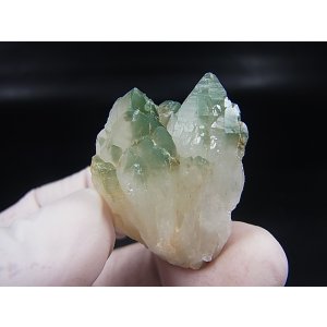 画像: 荒川鉱山産緑水晶（連晶） 22.6g