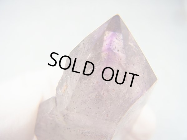 画像2: ジンバブエ産シャンガーンアメジスト原石（エレスチャル/セプター/水入り） 26.8g