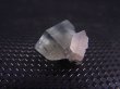 画像1: フランス・ピュイドドーム産フローライト原石（水晶付き） 1.6g