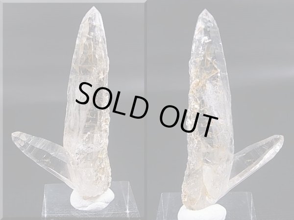 画像1: イタリア・フォルマッツァ産テッシンハビット水晶（ツイン/マイカ＆クローライト付き） 14.2g