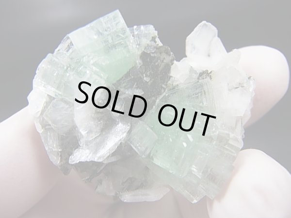 画像2: インド・マハラシュトラ州産アポフィライト原石（リバーシブル） 30.9g