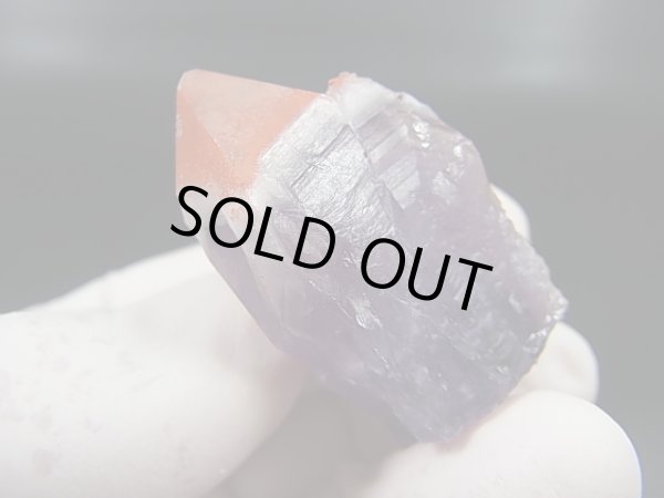 画像2: ドイツ・ザクセン州産レッドキャップアメジスト原石 18.1g