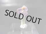画像: ドイツ・ザクセン州産フローライト＆シデライト付き水晶ポイント 0.4g