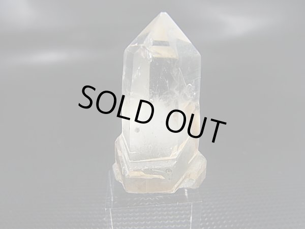 画像1: 尾平産まりも＆ファントム水晶ポイント（インターフェレンス型） 13.3g