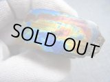 画像: フィンランド・ユレマー産スペクトロライト（ブルーマトリクス）原石ブロック（2面研磨） 30.7g