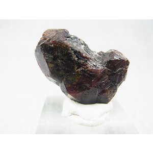 画像: フィンランド・ヘルシンキ産アルマンディンガーネット双晶原石（研磨面あり） 16.1g