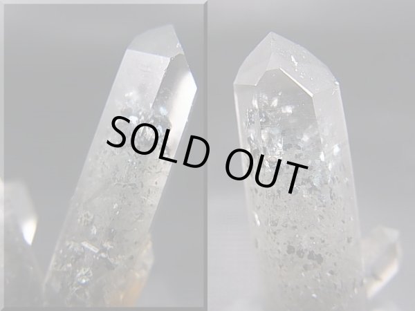 画像2: ノルウェー産連晶水晶（アクチノライト/ヘマタイト入り） 7.5g