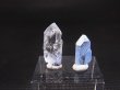 画像2: デュモルチェライトインクオーツ（錐面結晶付き） 2点セット トータル 0.8g