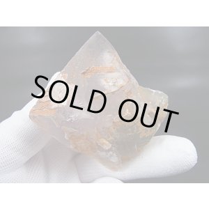 画像: ベトナム産八面体ライトピンク/グリーンフローライト原石 173.5g