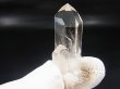 画像2: スウェーデン・イェムトランド産ウォータークリア水晶ポイント（アデュラリア付き） 11.2g