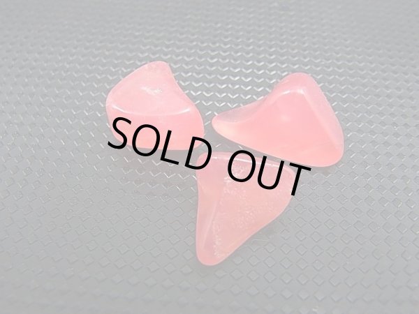 画像2: アルゼンチン産クリアロードクロサイト（SA）研磨原石 3点セット トータル 4.7g