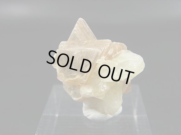 画像1: ブラジル産ブラジリアナイト結晶＆ゴールデンスターマイカ原石 11.1g