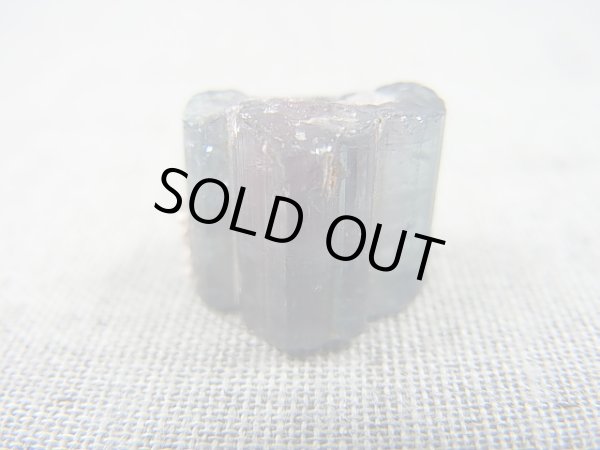 画像2: アフガニスタン産バイカラートルマリン柱状結晶（ライトグリーン/ライトピンク） 17.9カラット