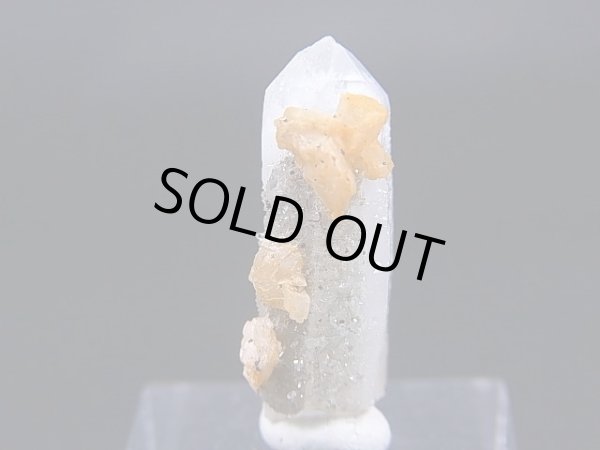 画像1: ドイツ・ザクセン州産シデライト付き水晶  1.6g