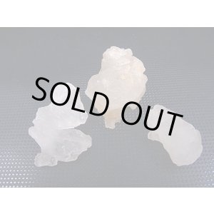 画像: インド・ヒマラヤ・クル渓谷産アイスクリスタル/ニルバーナクオーツ 3点セット トータル 43.4g