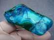 画像2: コンゴ産アズルマラカイト研磨原石 32.8g