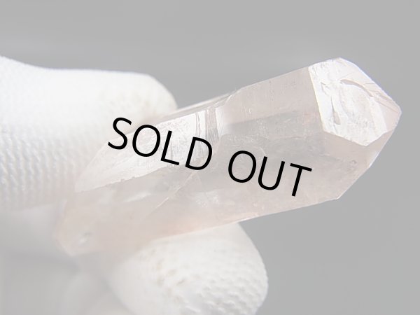 画像2: タンザニア産クリアピンク/モンドクオーツ・ポイント 15.0g