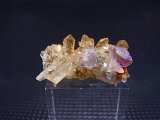 画像: ドイツ・ザクセン州産フローライト付き水晶 2.1g