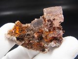 画像: メキシコ・オハエラ鉱山産フローライト原石（赤色蛍光） 25.0g
