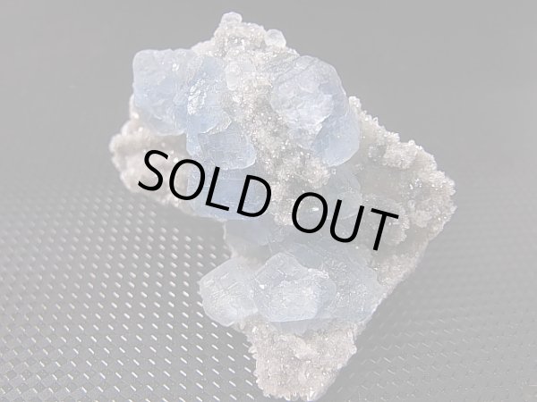 水晶フローライト6.1kg ーt742 福建省産ブルーフローライト原石 23.1g - パーフェクトストーン