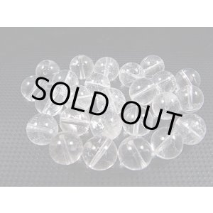 画像: K2カラコルム・クリアクオーツ粒売りビーズ 10mm平均