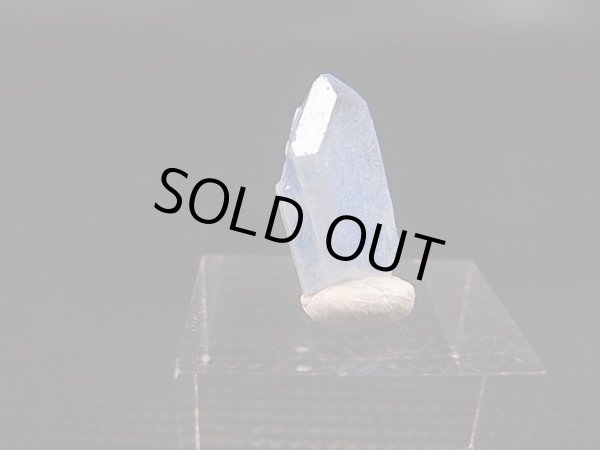 画像1: デュモルチェライトインクオーツ（錐面結晶付き） 0.5g